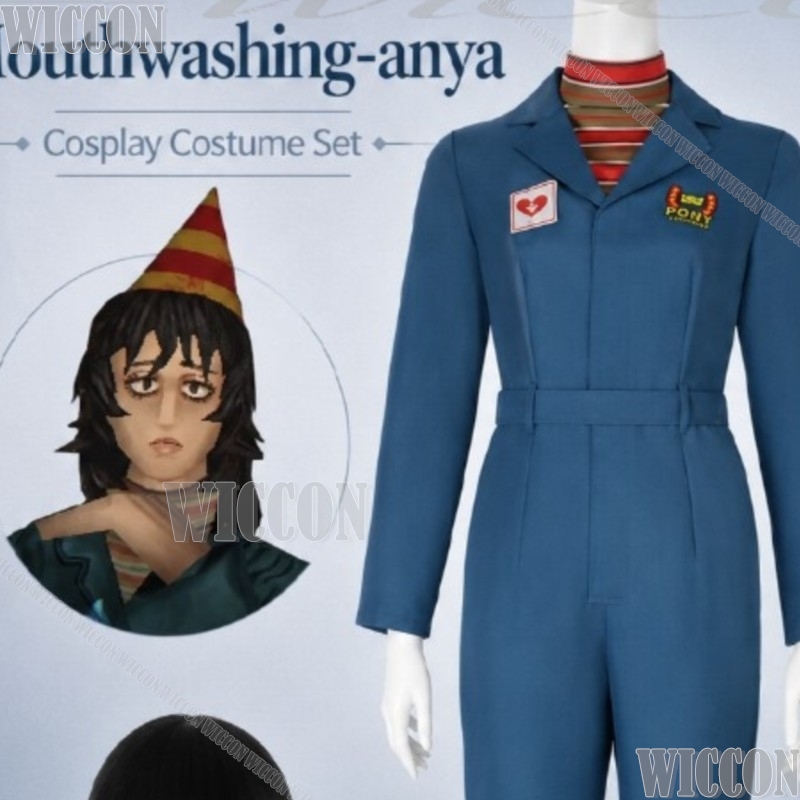 Anime Cosplay Anya - Korku Oyunu Ağız Yıkama Cosplay Anya