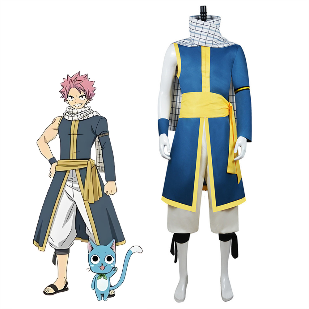 Anime Cosplay Nz - Natsu Cosplay Kostüm Anime Fairy Tail