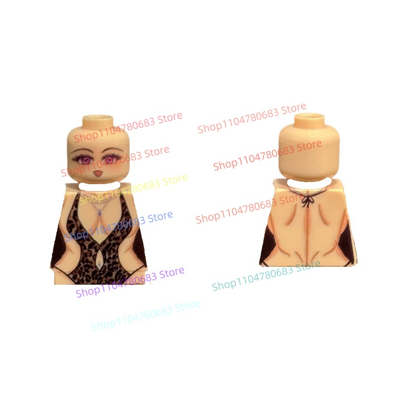 Black Clover Grimoire - MOC Yapı Taşları Seksi Bikini Kız