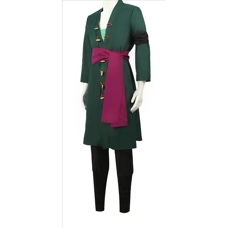 Anime Cosplay To Buy - Anime Roronoa Cosplay Kostüm Üniforma Yeşil
