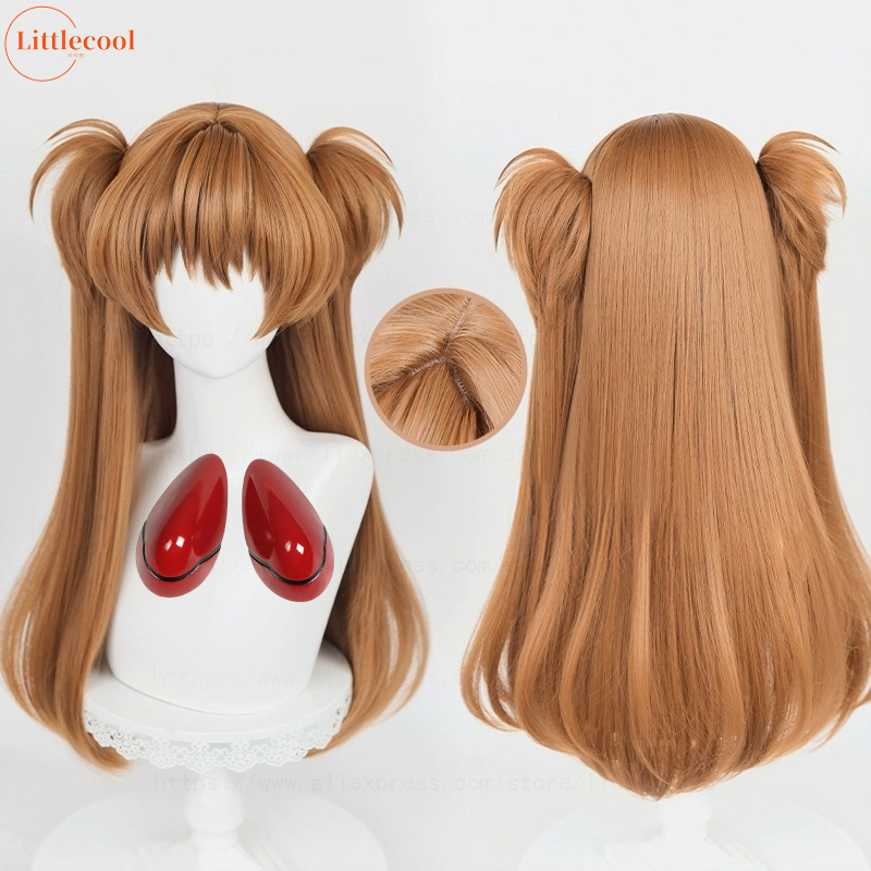 Anime Cosplay Orange Hair - Yüksek Kaliteli EVA Asuka Langley Soryu