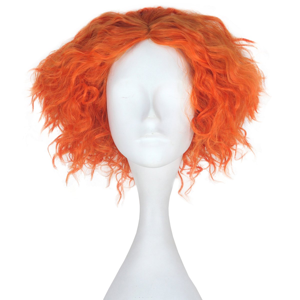 Anime Cosplay Orange Hair - Alice Harikalar Diyarında 2 Çılgın Şapkacı