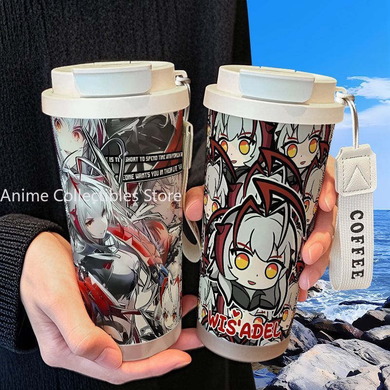 Anime Cosplay Cafe - 520 ml Sevimli Yaratıcı Su Şişesi