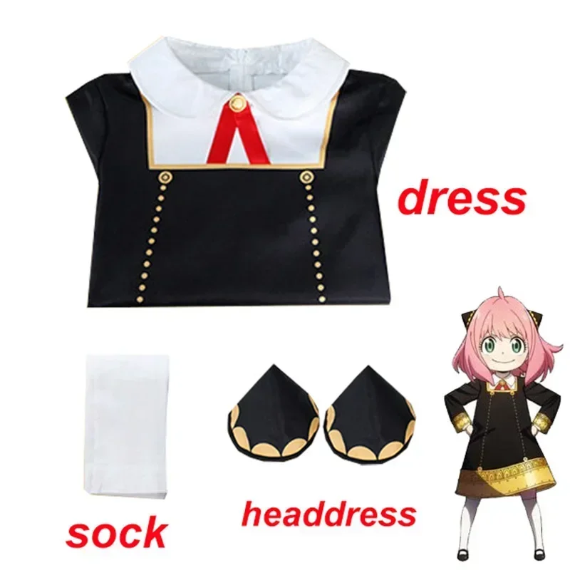 Anime Cosplay Anya - Anime Spy Family Anya Sahte Cosplay