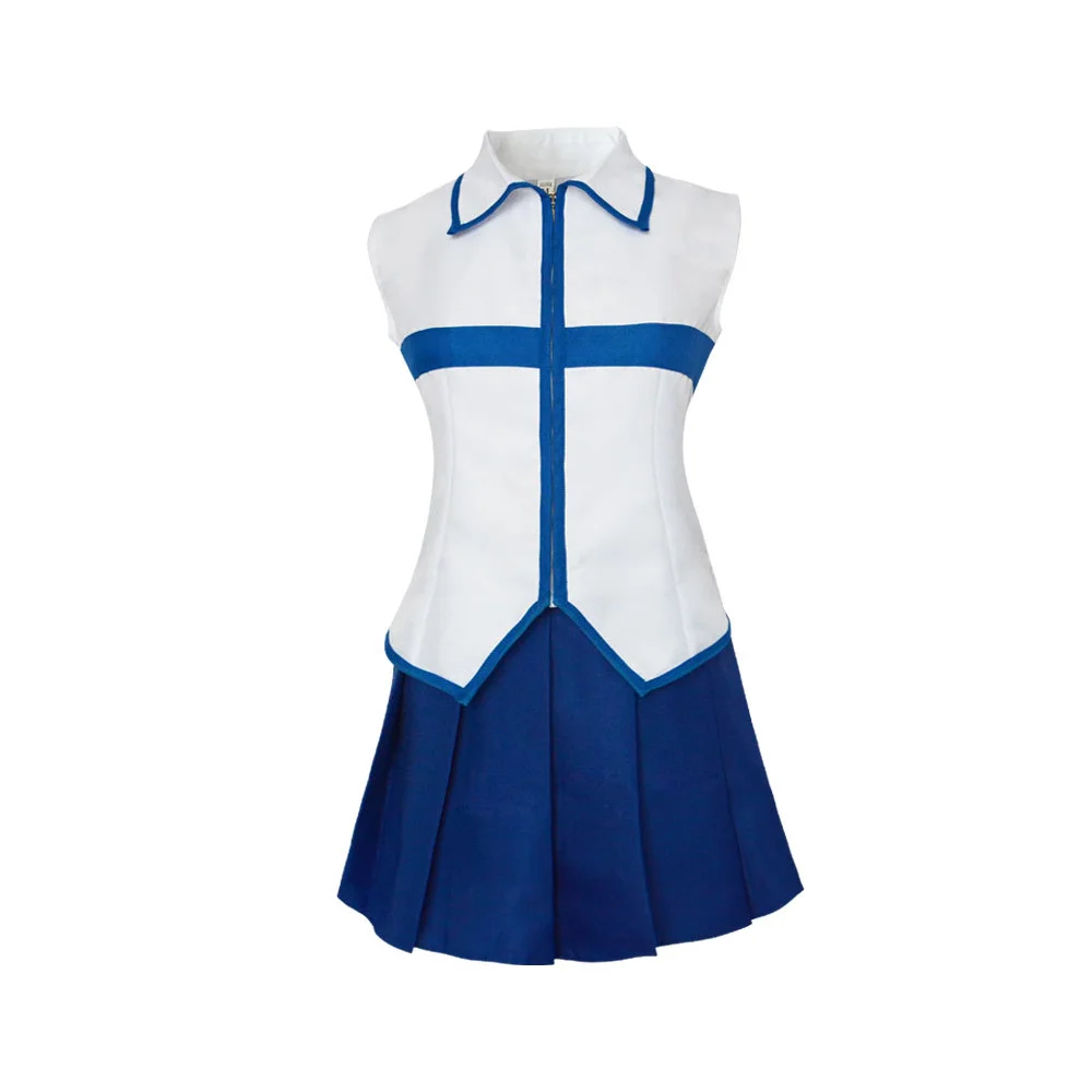 Anime And Cosplay Expo 2025 - Fairy Tail Mavi ve Beyaz Kolsuz