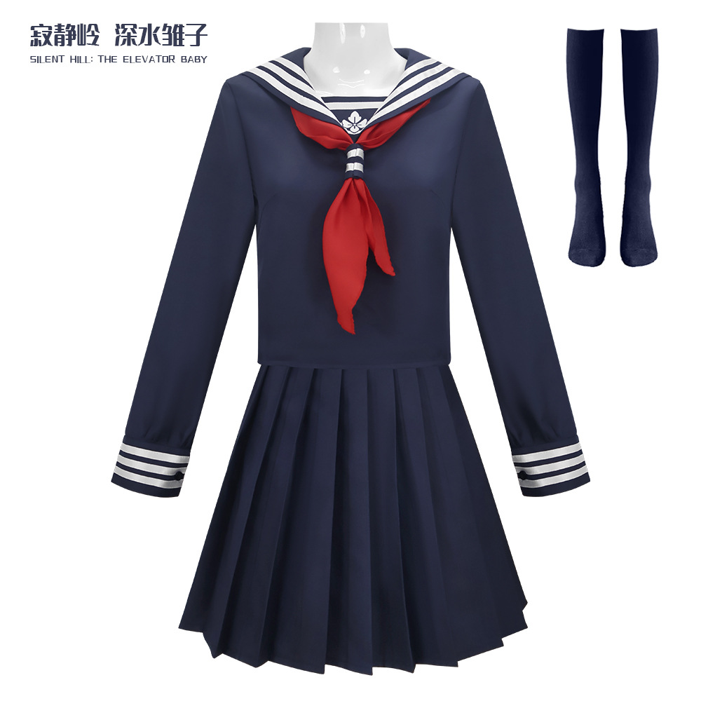 Anime Cosplay Yor - Oyun Hinako Shimizu Cosplay Kostüm Sessiz