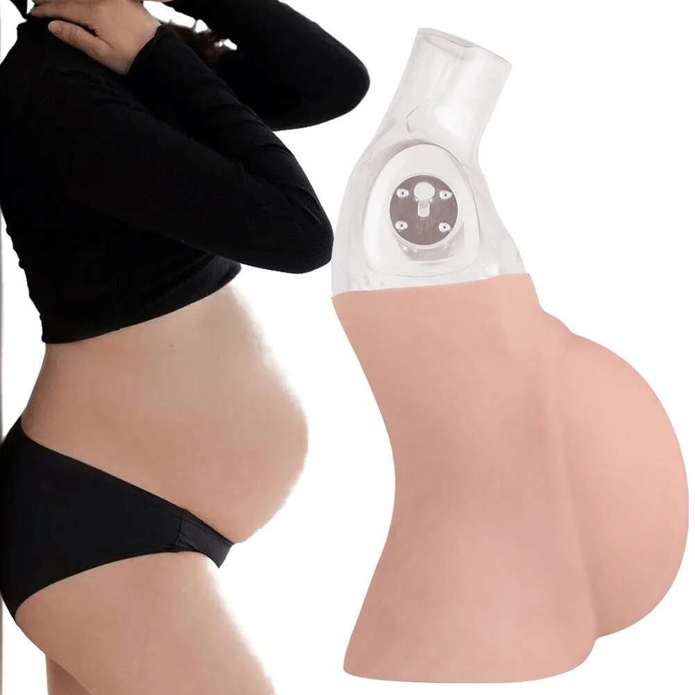 Anime Cosplay Pregnant - Hiçbir Çamur Hattı Hamile Göbek Yanlış
