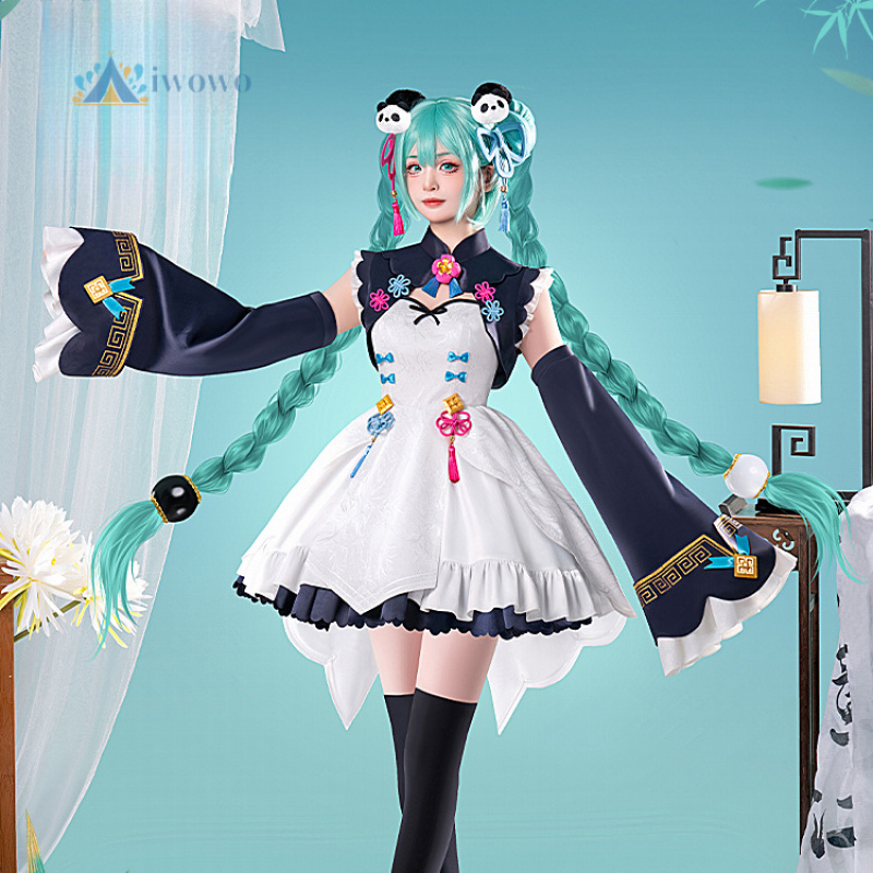 Anime Cosplay Ladies - Anime Projesi Sekai Cosplay Miku Kostüm