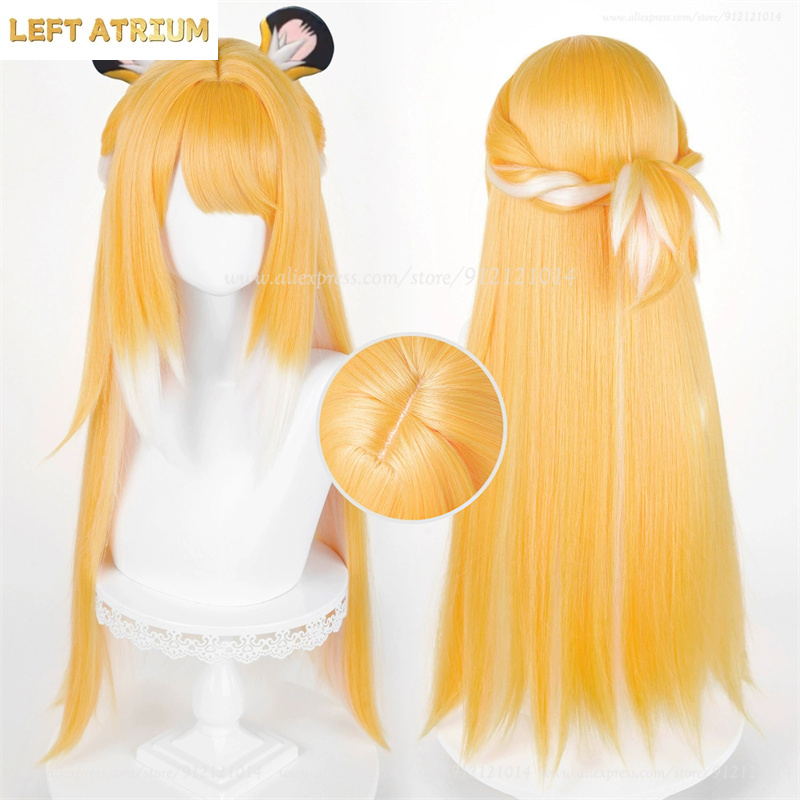 ZZZ Ju Fufu Cosplay Peruk Turu - Anime Cosplay Orange Hair incelemesi ve fiyatı