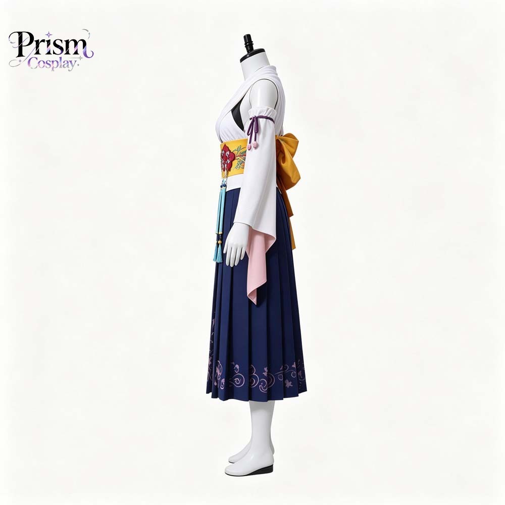 Final Fantasy Ten Yuna Çağrıda - Anime Cosplay Kimono incelemesi ve fiyatı