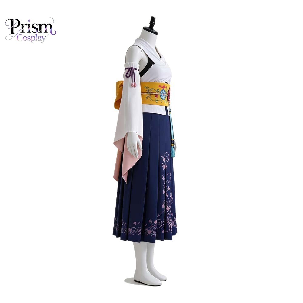 Final Fantasy Ten Yuna Çağrıda - Anime Cosplay Kimono incelemesi ve fiyatı