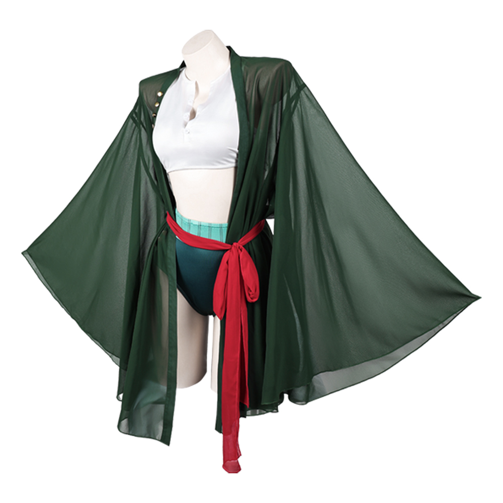 Korsan Bayan Roronoa Zoro Mayo - Anime Zoro Cosplay Female incelemesi ve fiyatı