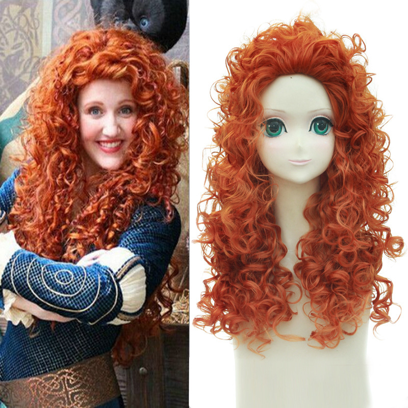 Anime peruk cesur efsane cesur - Anime Cosplay Orange Hair incelemesi ve fiyatı