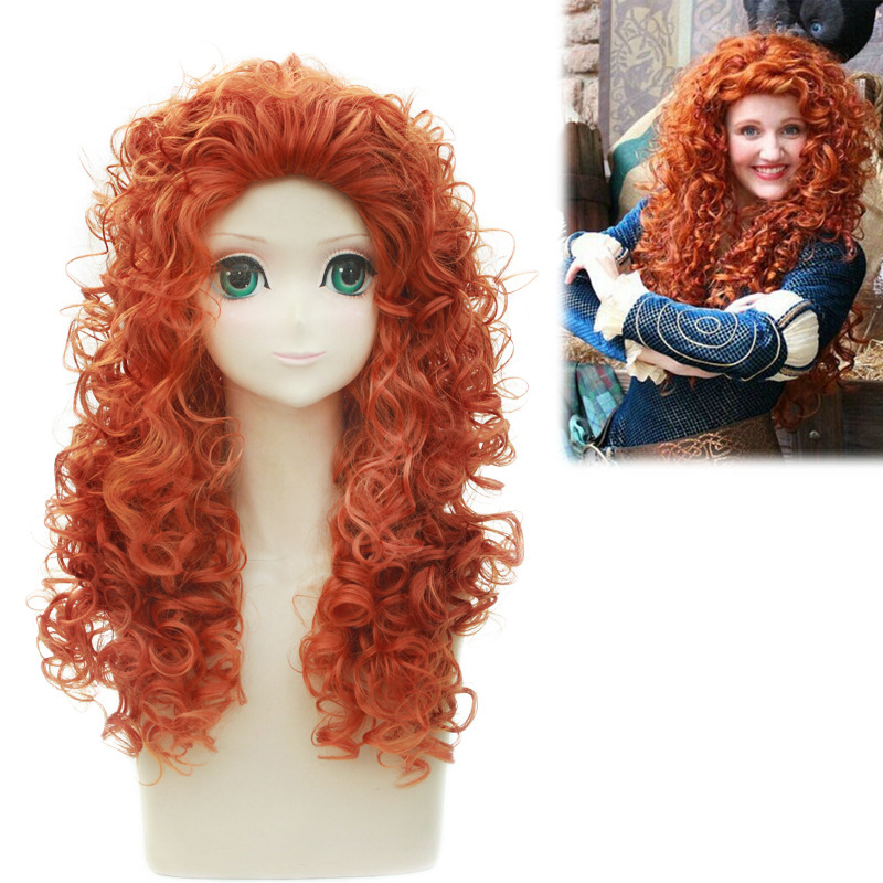 Anime peruk cesur efsane cesur - Anime Cosplay Orange Hair incelemesi ve fiyatı