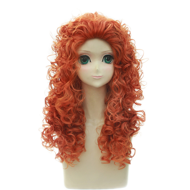 Anime peruk cesur efsane cesur - Anime Cosplay Orange Hair incelemesi ve fiyatı