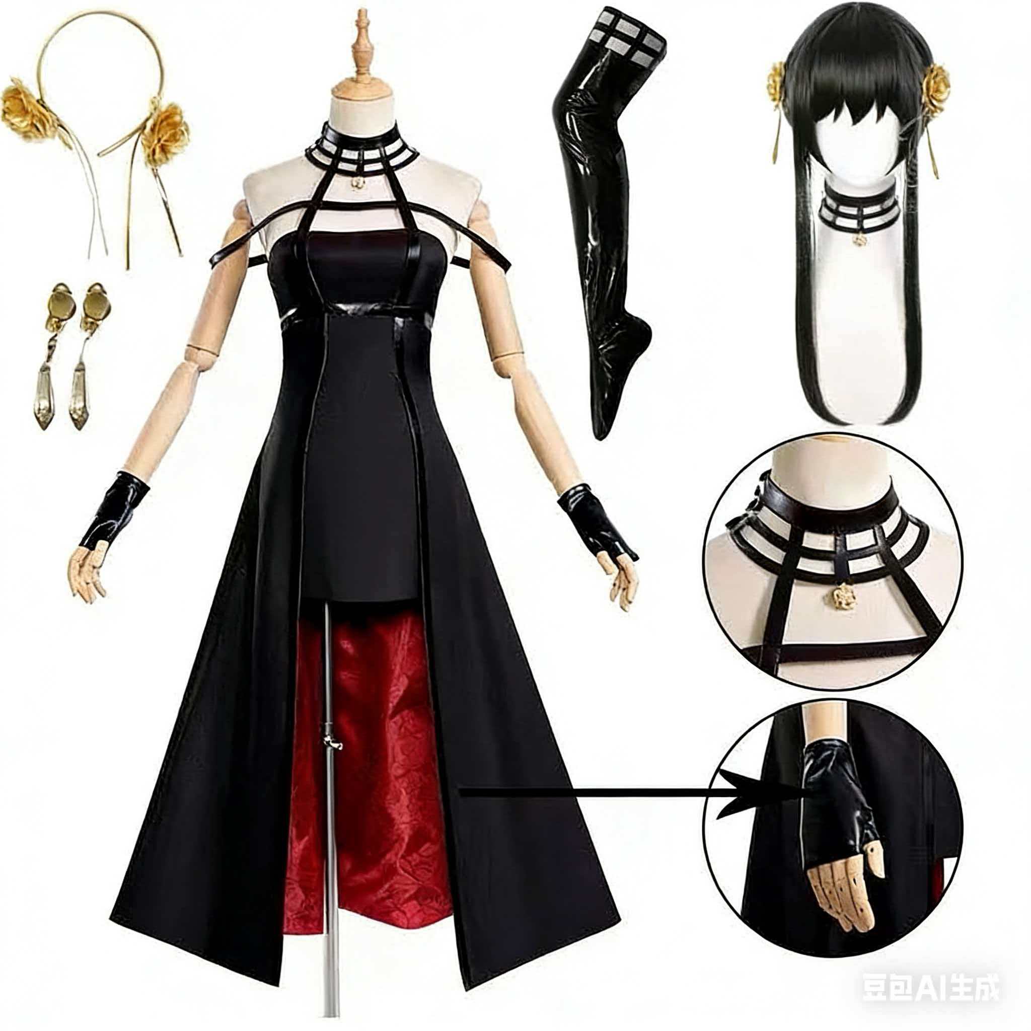 Yor Forger Cosplay Kostüm Kafa - Anime Cosplay Yor incelemesi ve fiyatı