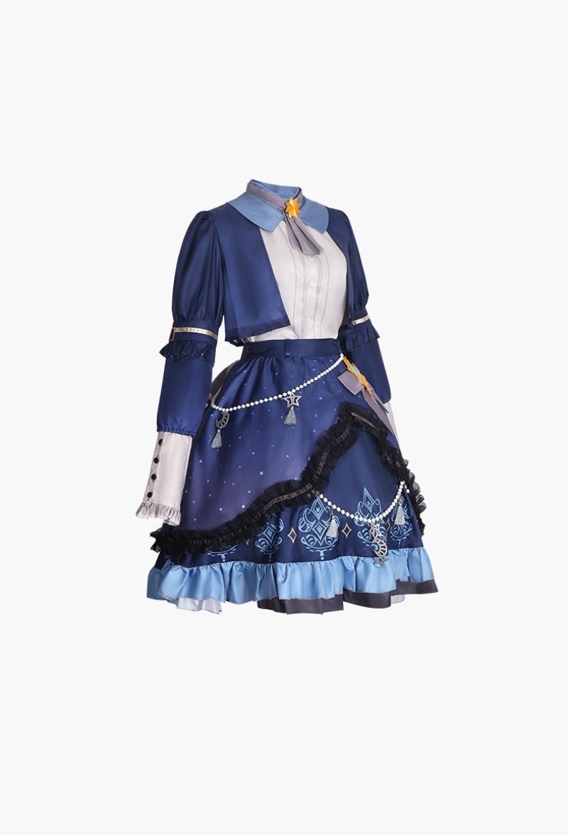 2025 PJSK Yıldız Renkli Elbise - Cosplay Anime Women incelemesi ve fiyatı