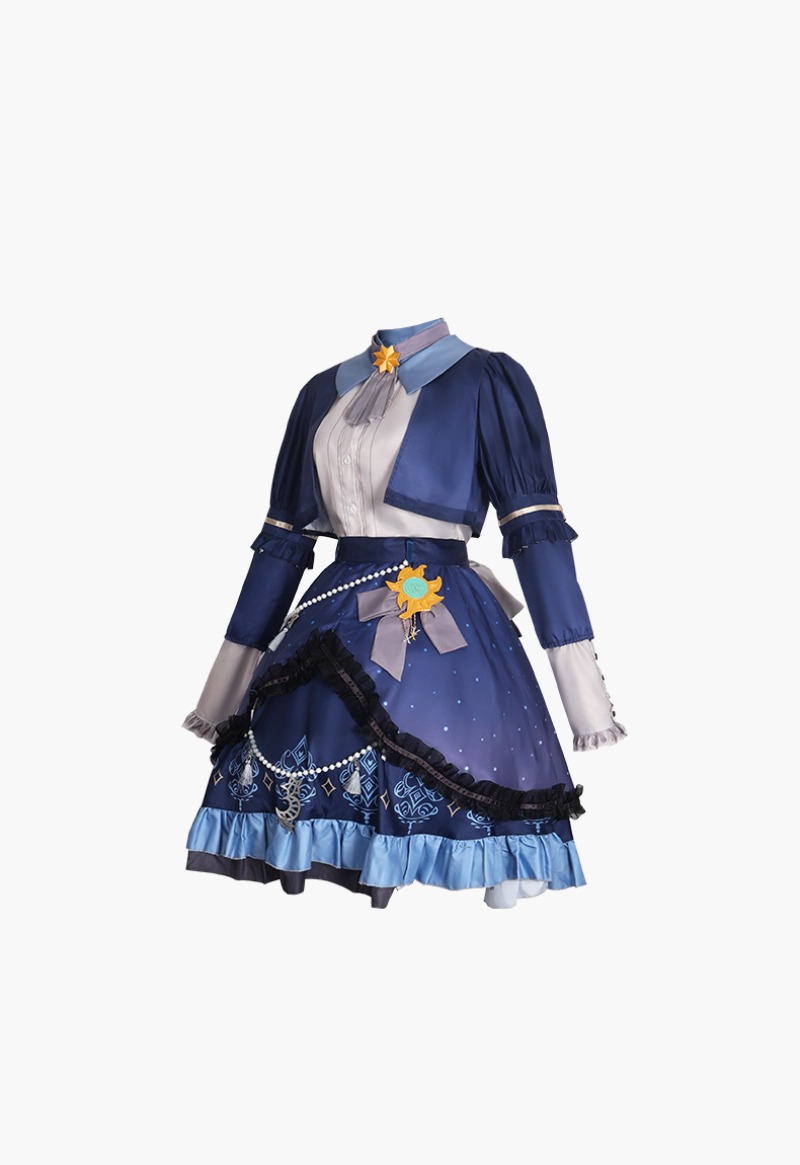 2025 PJSK Yıldız Renkli Elbise - Cosplay Anime Women incelemesi ve fiyatı