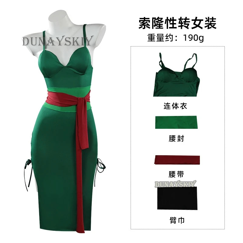 Anime Roronoa Zoro Cosplay Kos - Anime Zoro Cosplay Female incelemesi ve fiyatı