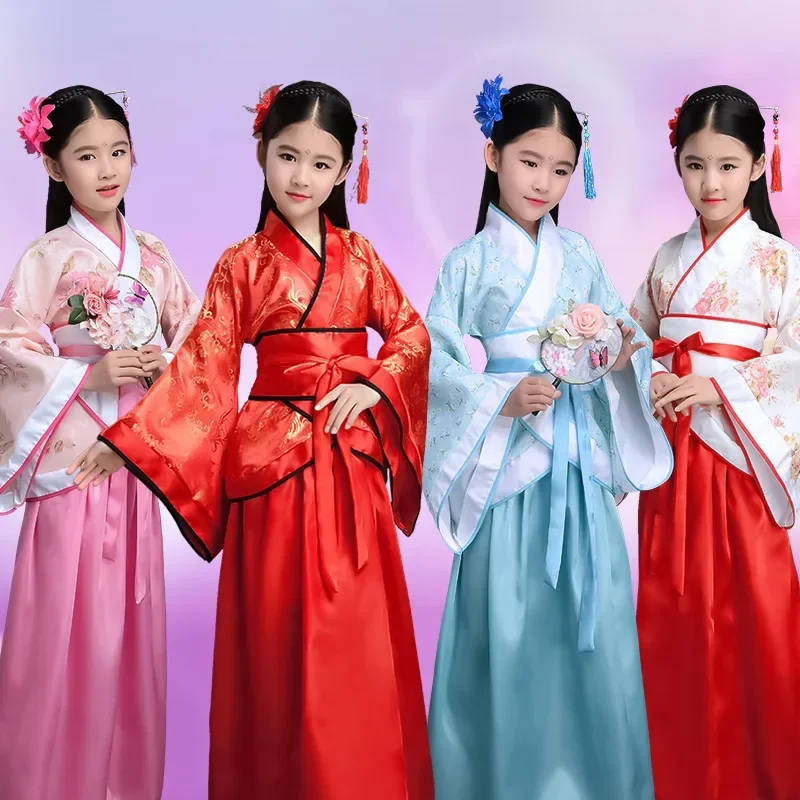 2026Kids Set Antik Çin Kostümü - Anime Cosplay Dance incelemesi ve fiyatı