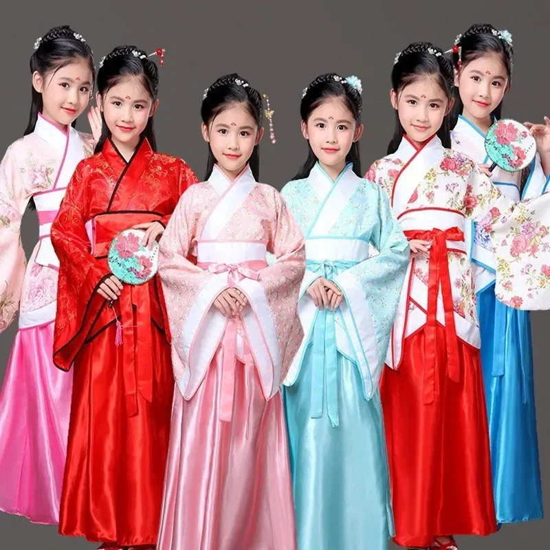 2026Kids Set Antik Çin Kostümü - Anime Cosplay Dance incelemesi ve fiyatı
