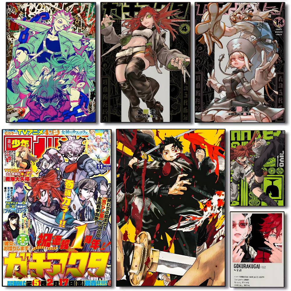 Iyi Anime G-GACHIAKUTA Poster  - Black Clover Grimoire incelemesi ve fiyatı
