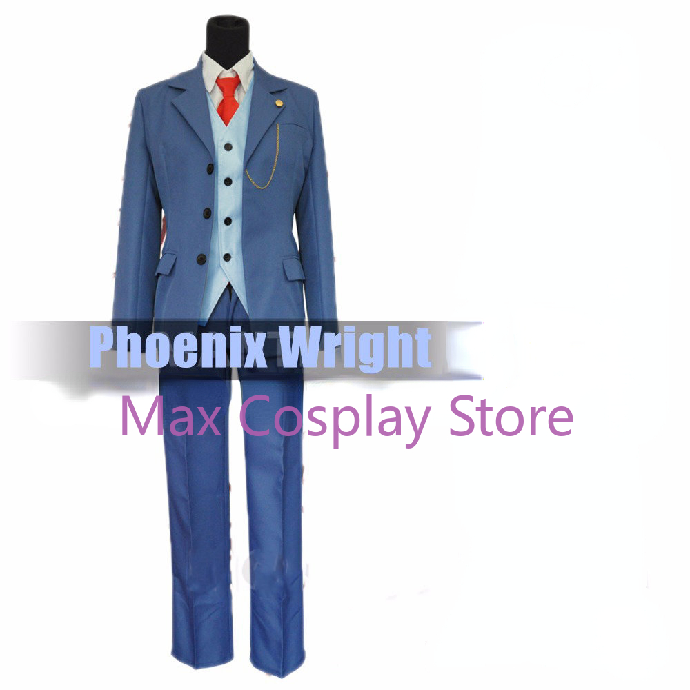 Max Phoenix Wright Cosplay Kos - Anime Cosplay Nz incelemesi ve fiyatı