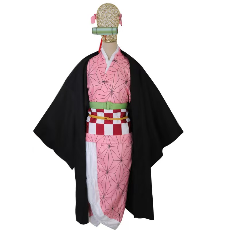 Demon Slayer Nezuko Kamado Cos - Anime Cosplay Nz incelemesi ve fiyatı