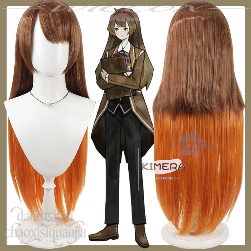 Malkuth Cosplay Anime Game Lib - Anime Cosplay Orange Hair incelemesi ve fiyatı