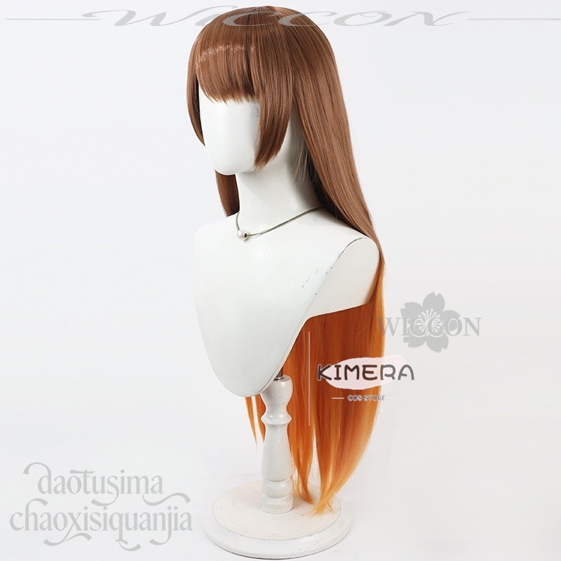 Malkuth Cosplay Anime Game Lib - Anime Cosplay Orange Hair incelemesi ve fiyatı