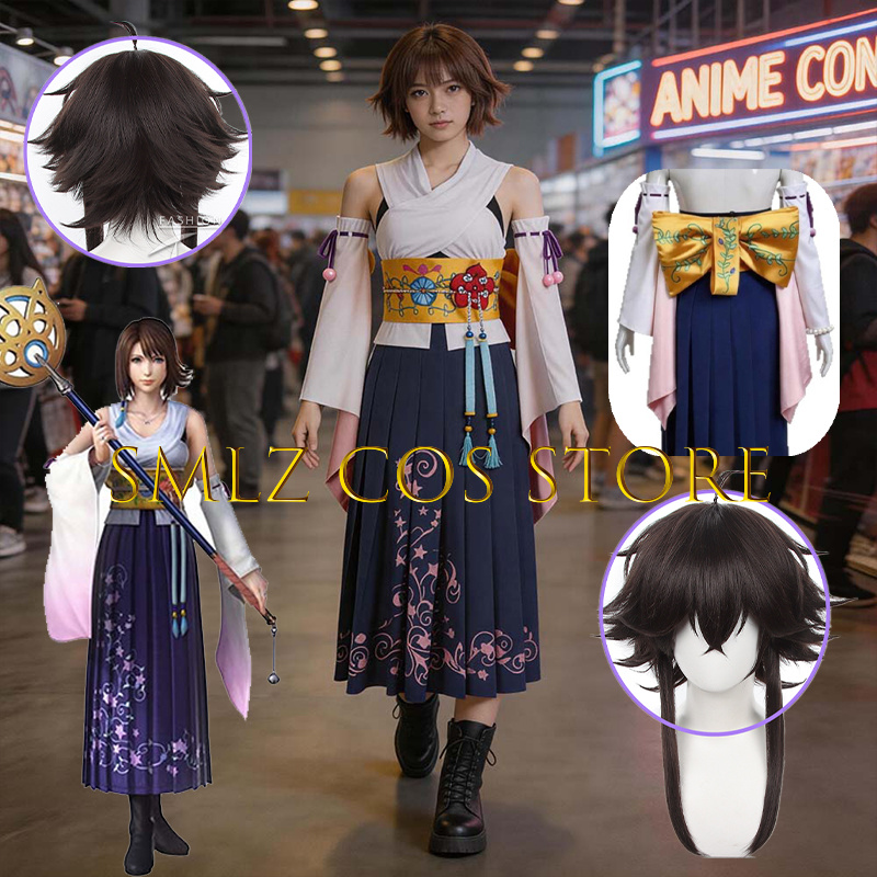 Smlz FFX Yuna Cosplay Anime FF - Cosplay Anime Women incelemesi ve fiyatı