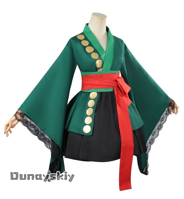 Anime Roronoa Zoro Cosplay Kos - Anime Zoro Cosplay Female incelemesi ve fiyatı