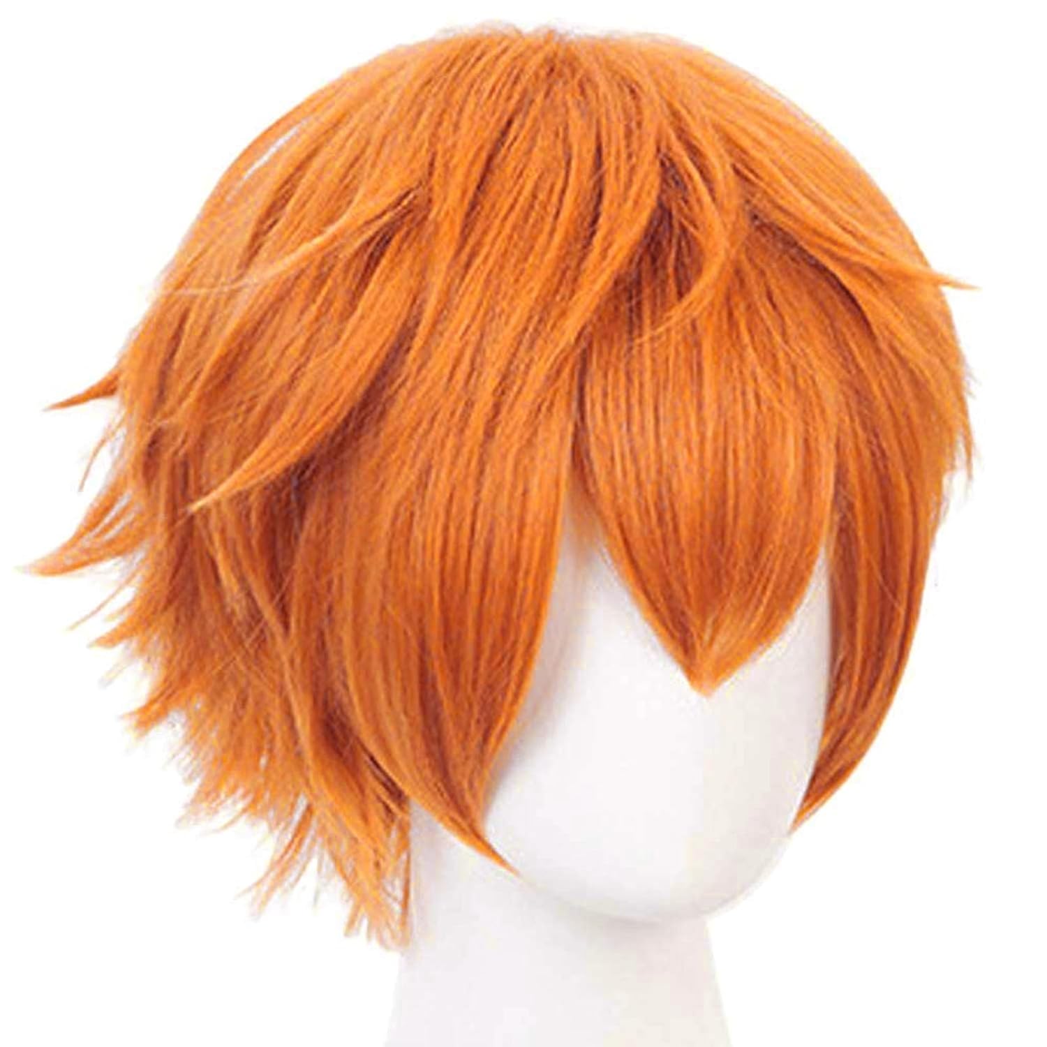 Erkekler için kısa Turuncu Per - Anime Cosplay Orange Hair incelemesi ve fiyatı