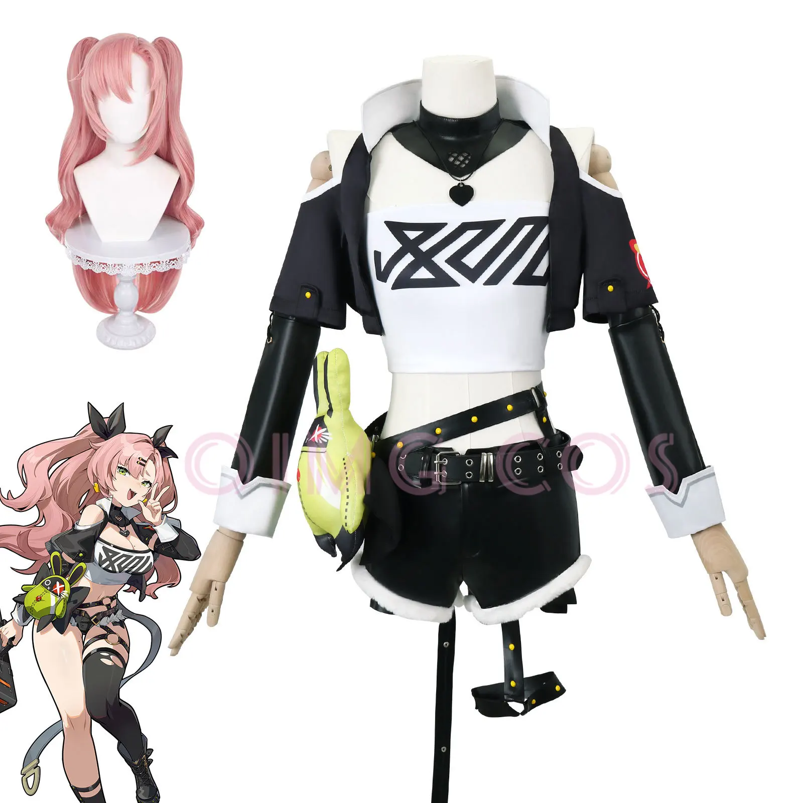 Nicole Demara Zenless Zone Zer - Cosplay Anime Women incelemesi ve fiyatı