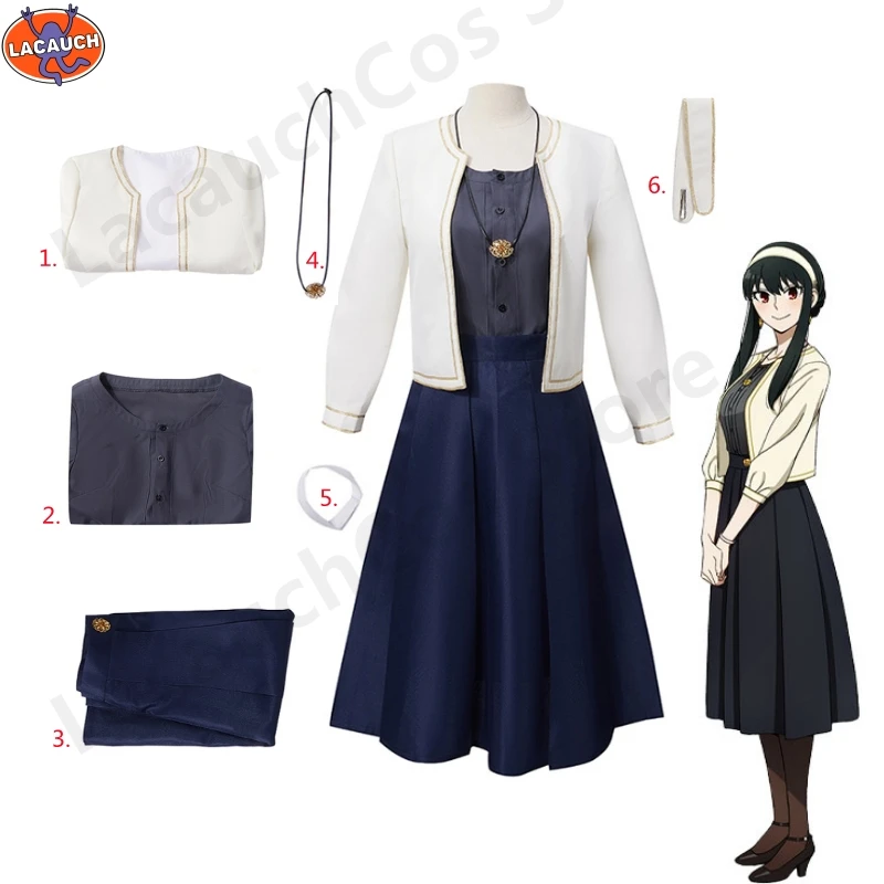 SPY x FAMILY Yor Forger Cospla - Anime Cosplay Yor incelemesi ve fiyatı