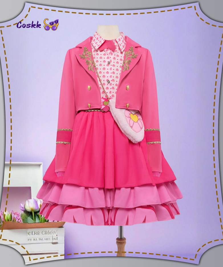 Descendants 5 Cosplay Kostümü  - Anime Cosplay Pink incelemesi ve fiyatı