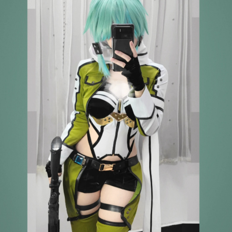 SAO Sword Art Online GGO Sinon - Cosplay Anime Online incelemesi ve fiyatı