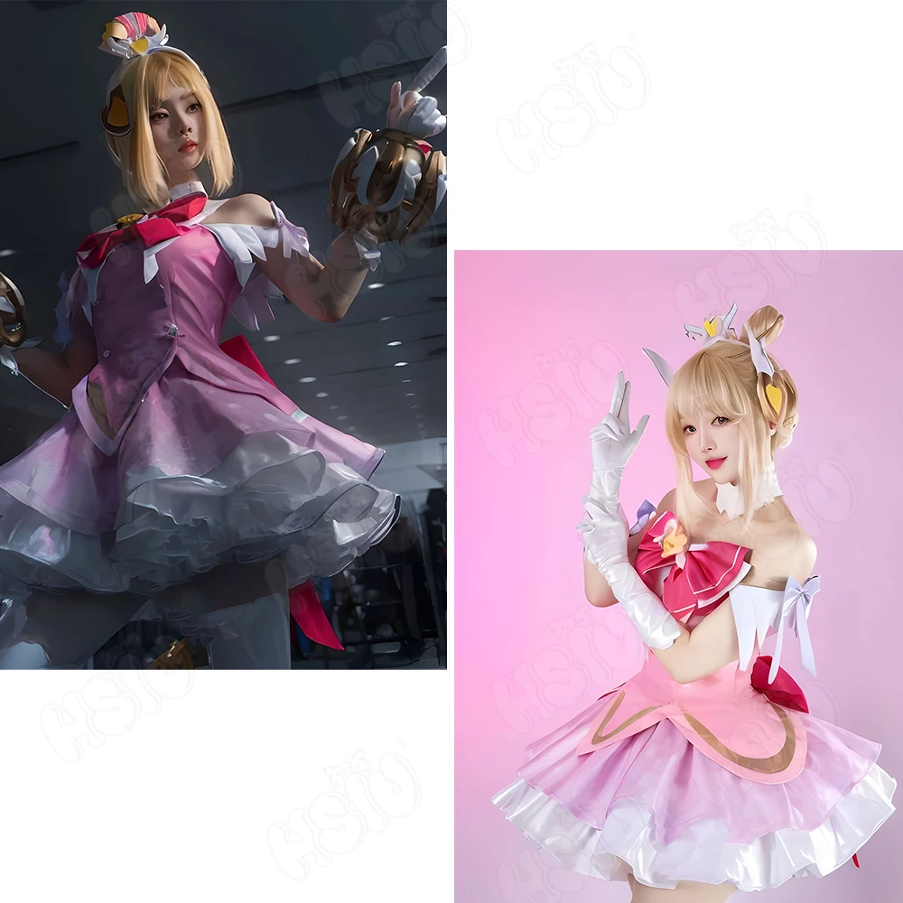 Juno Cosplay Kostümü Peruk HSI - Anime Cosplay Pink incelemesi ve fiyatı