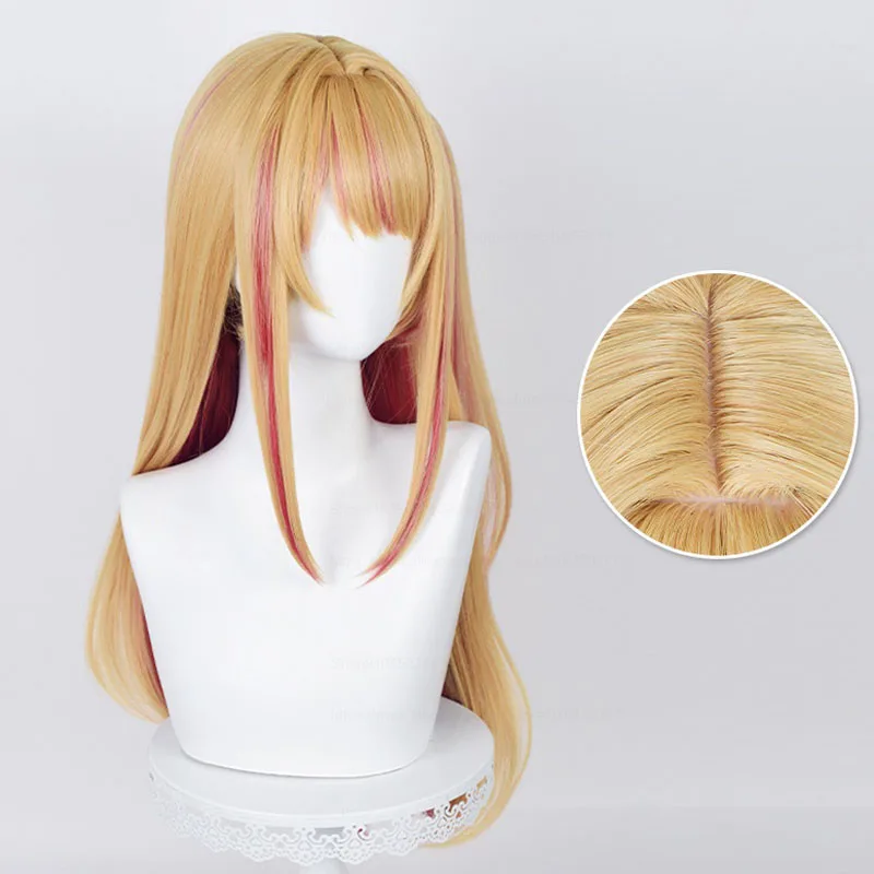 Anime Oshi hiçbir Ko Hoshino y - Anime Cosplay Orange Hair incelemesi ve fiyatı