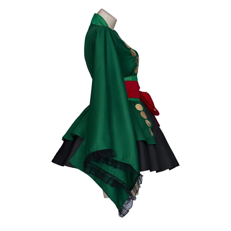 Roronoa Zoro Kadın Cosplay Kos - Anime Zoro Cosplay Female incelemesi ve fiyatı