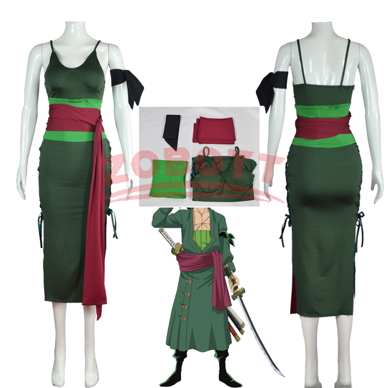 Anime Roronoa Zoro Cosplay Kos - Anime Zoro Cosplay Female incelemesi ve fiyatı