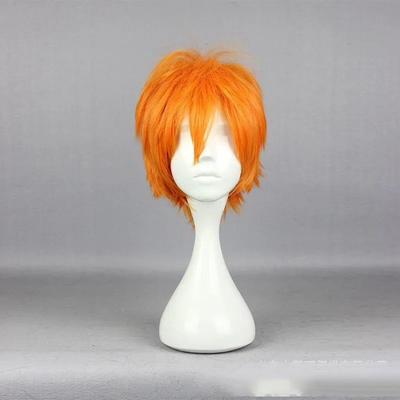 Anime Haikyu!! Hinata Shoyo Co - Anime Cosplay Orange Hair incelemesi ve fiyatı