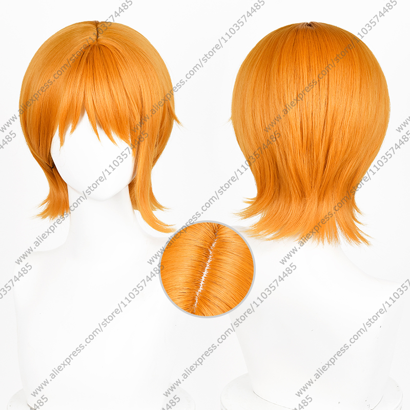 Anime Nami Cosplay Peruk 30 cm - Anime Cosplay Orange Hair incelemesi ve fiyatı